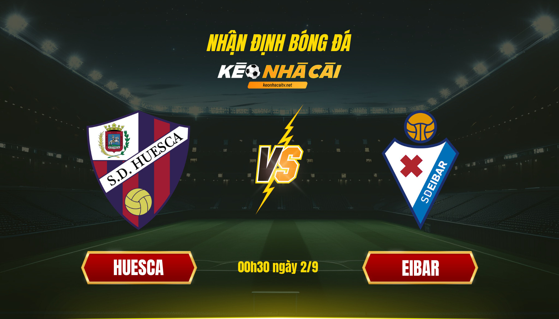 Soi kèo nhà cái - Huesca vs Eibar - 00h30 ngày 2_9