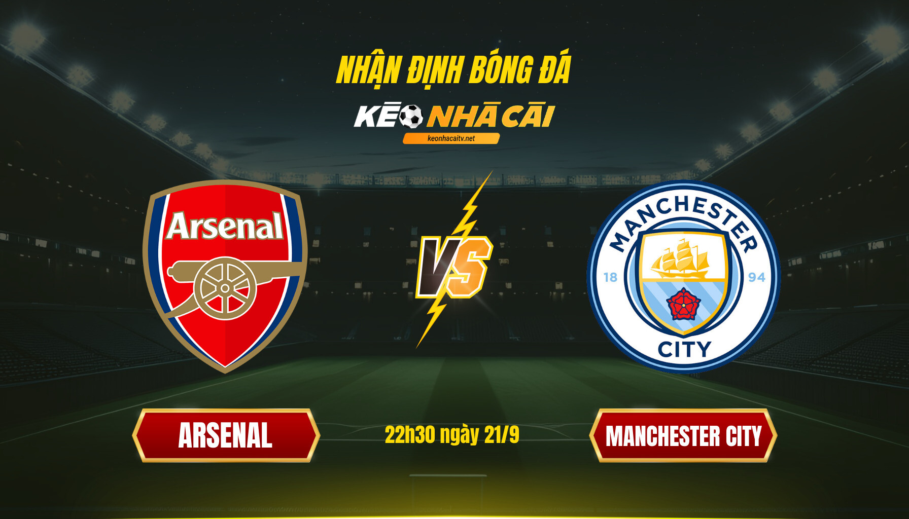 Soi kèo nhà cái Arsenal vs Manchester City - 22h30 ngày 21_9