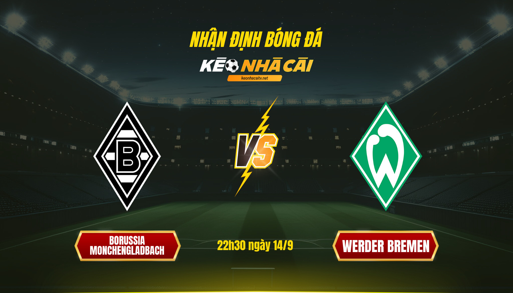 Soi Kèo Nhà Cái Borussia Monchengladbach Vs Werder Bremen 22h30 Ngày 14 9