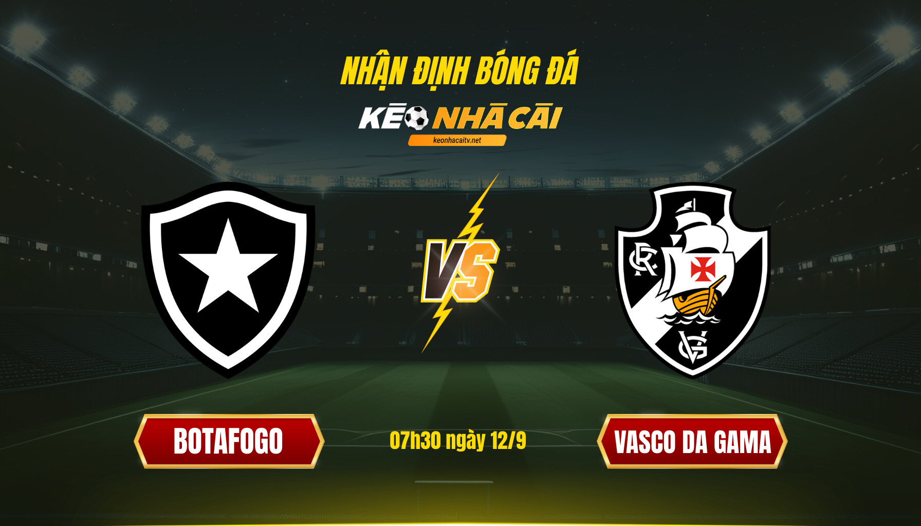 Soi Kèo Nhà Cái Botafogo Vs Vasco Da Gama 07h30 Ngày 12 9