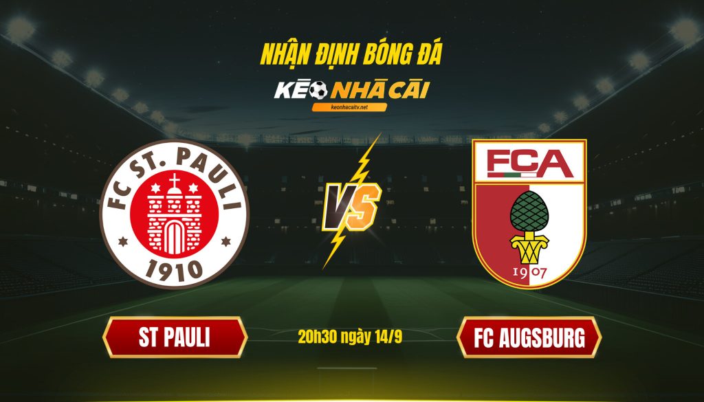 Soi Kèo Nhà Cái St Pauli Vs Fc Augsburg 20h30 Ngày 14 9