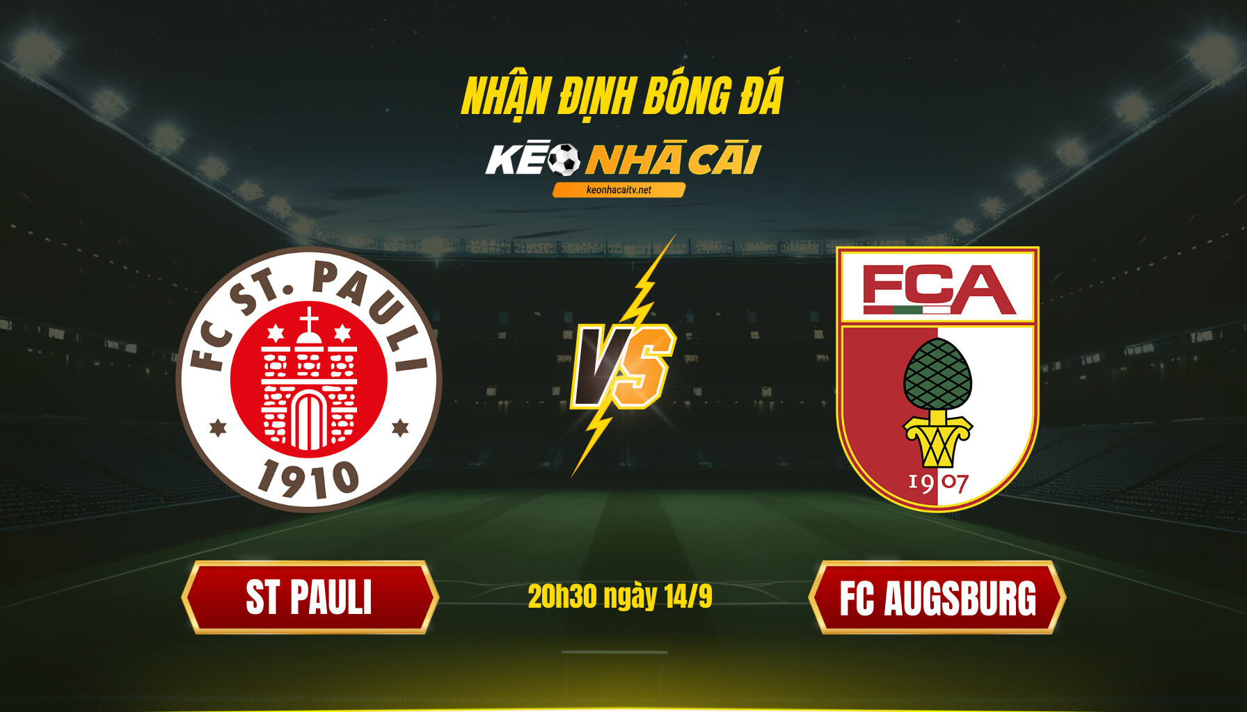 Soi Kèo Nhà Cái St Pauli Vs Fc Augsburg 20h30 Ngày 14 9