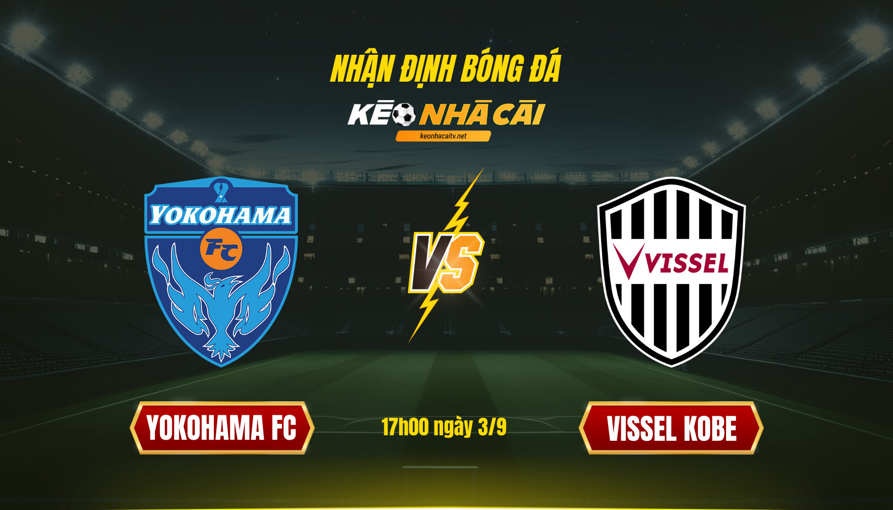 Soi kèo nhà cái - Yokohama FC vs Vissel Kobe - 17h00 ngày 3_9